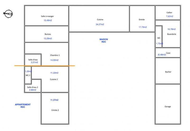 Maison - 250 m² - 6 pièces