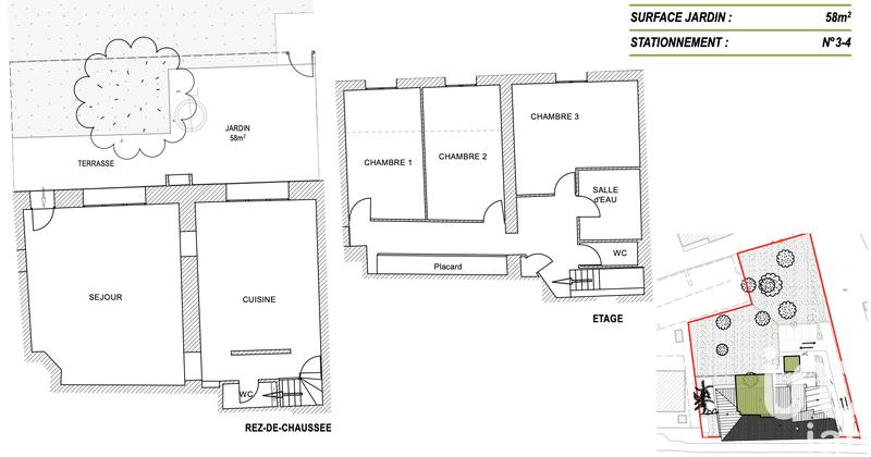 Appartement - 150 m² - 5 pièces
