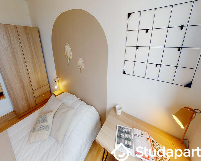 Chambre - 40 m² - 1 pièce