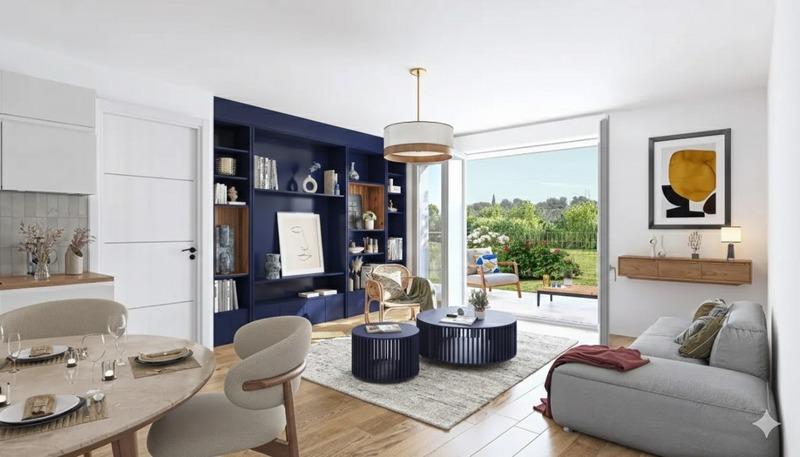 Appartement - 62 m² - 3 pièces