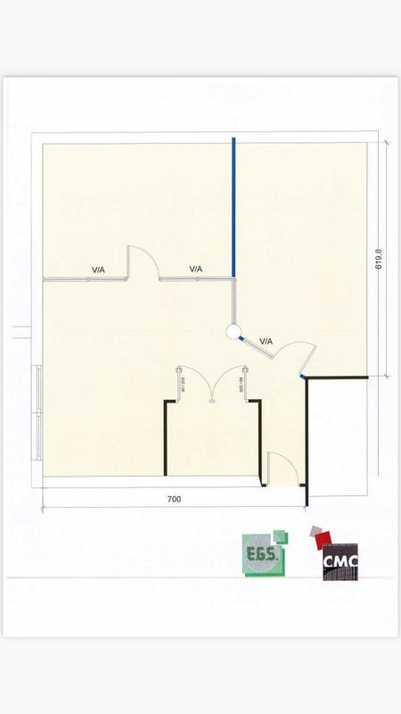 Bureau - 79 m² - 3 pièces