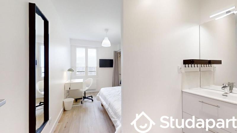 Chambre - 10 m² - 1 pièce