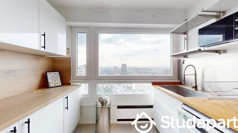 Chambre - 10 m² - 1 pièce