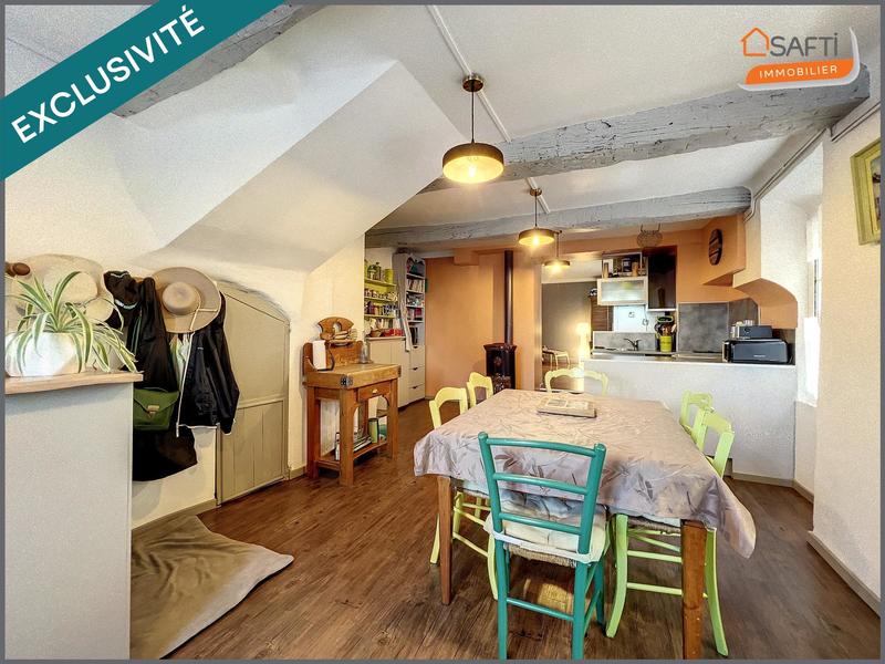 Maison de village - 93 m² - 7 pièces