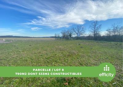 Terrain - 790 m²