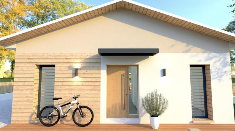 Maison - 60 m² - 3 pièces