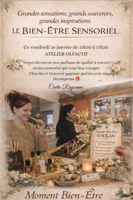 Atelier Olfactif &amp; Sensoriel
Les Vendredis