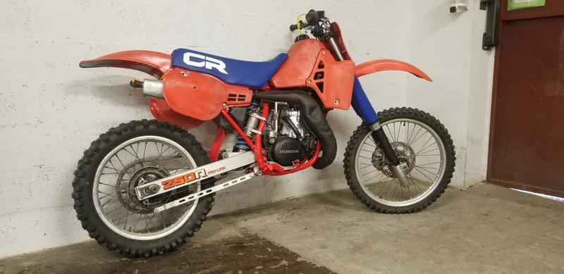 Honda Cr 250 honda vintage 2tps 0250 711