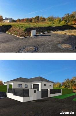 Terrain constructible - 653 m²