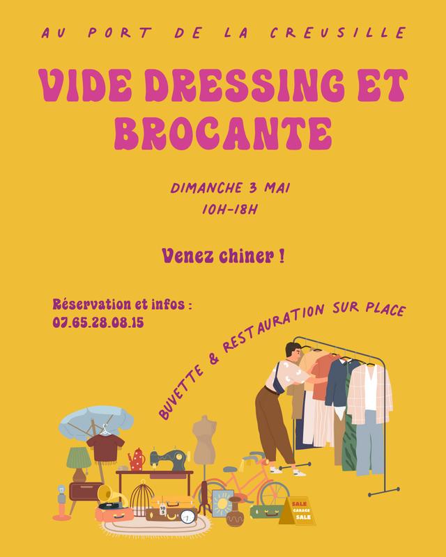 Brocante et vide dressing