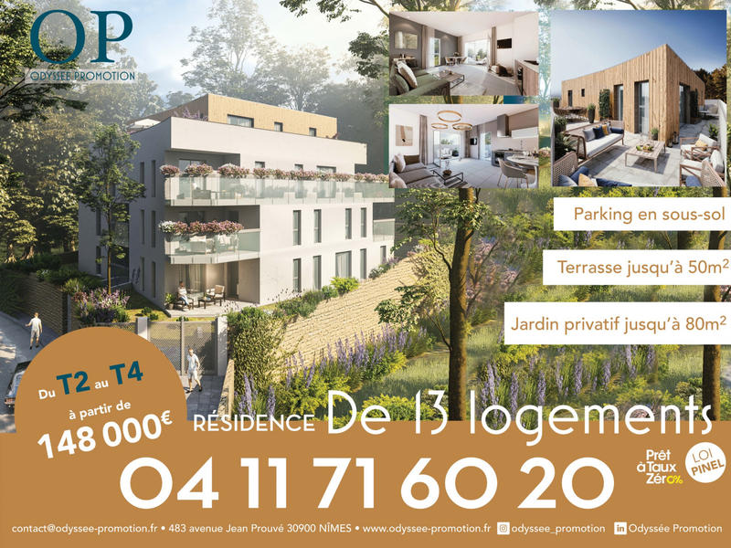 Appartement - 60 m² - 3 pièces