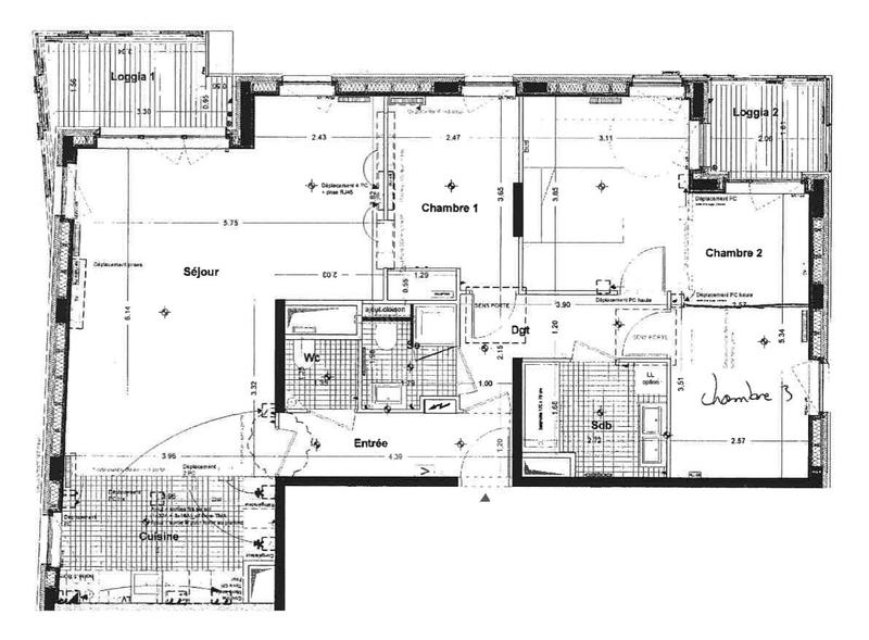 Appartement - 96 m² - 4 pièces
