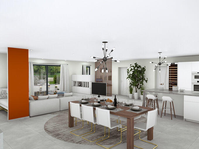 Maison - 92 m² - 4 pièces