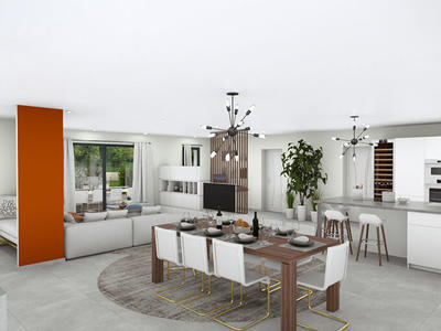 Maison - 92 m² - 4 pièces