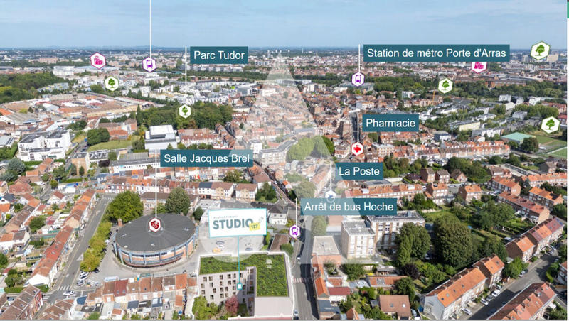 Appartement - 32 m² - 2 pièces