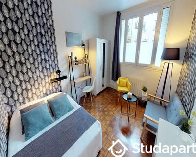 Chambre - 40 m² - 1 pièce