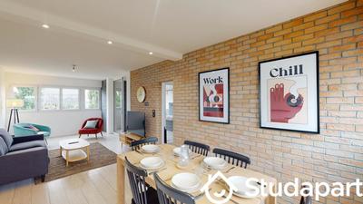 Chambre - 11 m² - 1 pièce