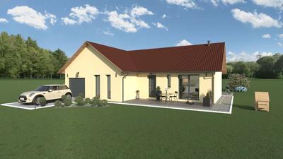 Maison - 97 m² - 4 pièces