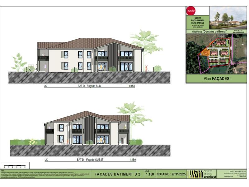 Appartement - 56 m² - 3 pièces