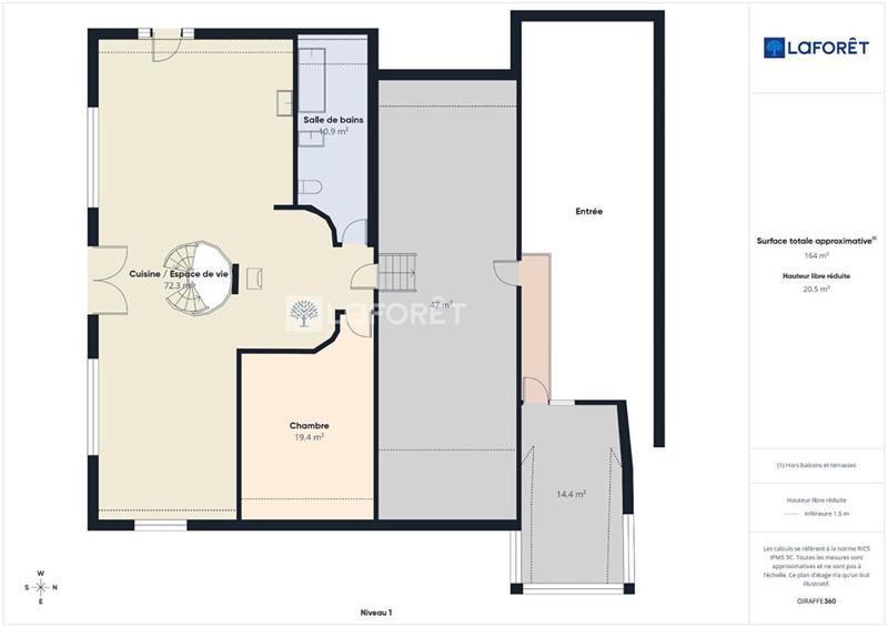 Maison - 144 m² - 5 pièces