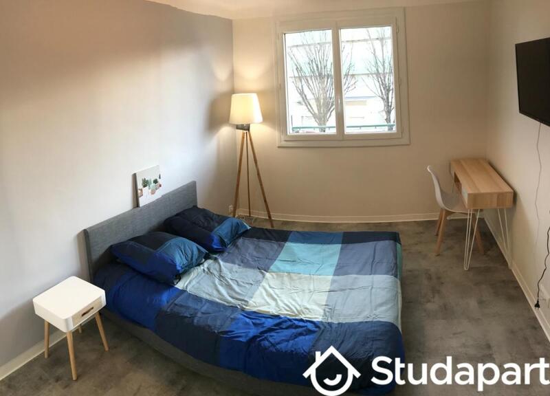 Chambre - 12 m² - 1 pièce