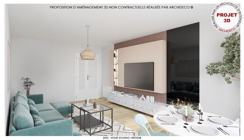 Appartement - 73 m² - 3 pièces