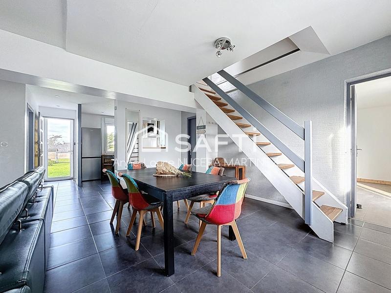 Maison - 85 m² - 5 pièces