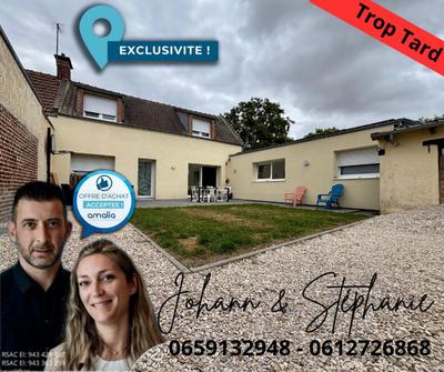 Maison de ville - 106 m² - 6 pièces