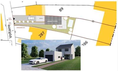 Terrain constructible - 550 m²