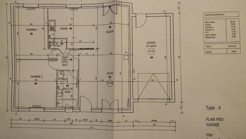 Maison - 74 m² - 3 pièces