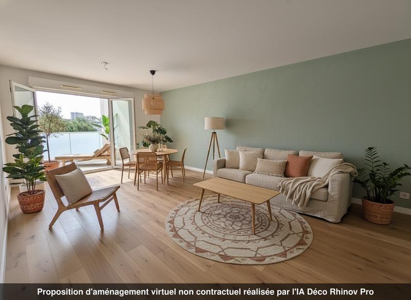 Appartement - 58 m² - 3 pièces