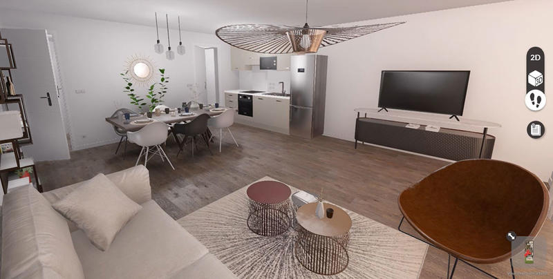 Appartement - 101 m² - 4 pièces