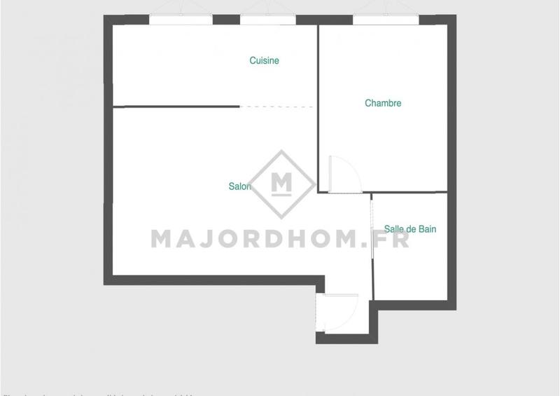 Appartement - 30 m² - 2 pièces