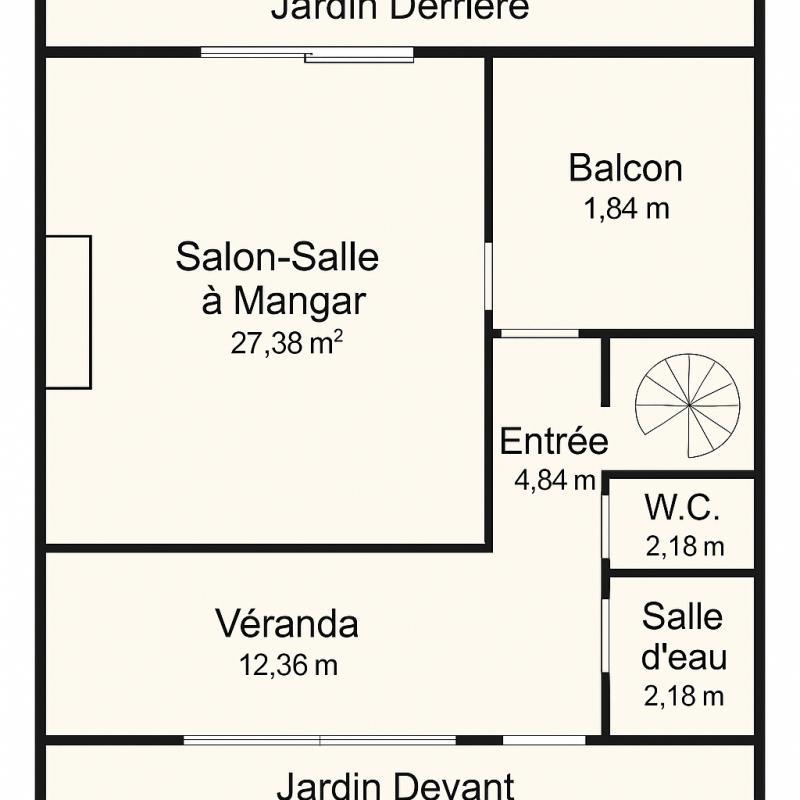 Maison - 128 m² - 5 pièces