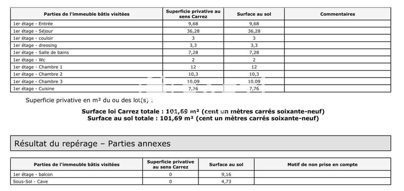 Appartement - 102 m² - 5 pièces