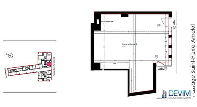 Local commercial - 48 m²