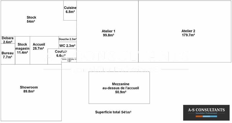 Local commercial - 540 m²