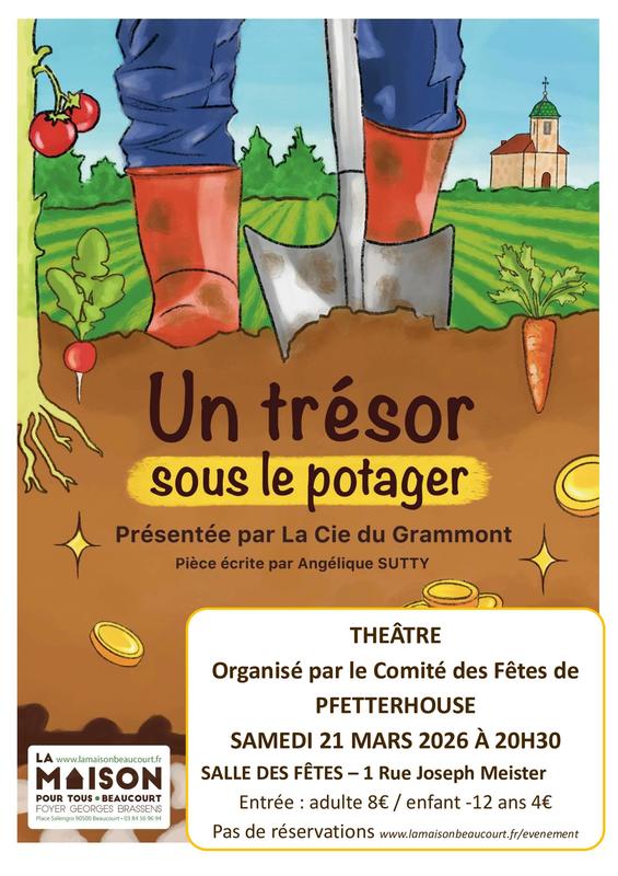 Théâtre - un trésor sous le potager