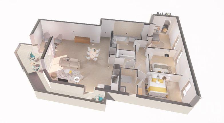 Appartement - 101 m² - 4 pièces