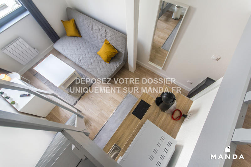 Studio - 13 m² - 1 pièce