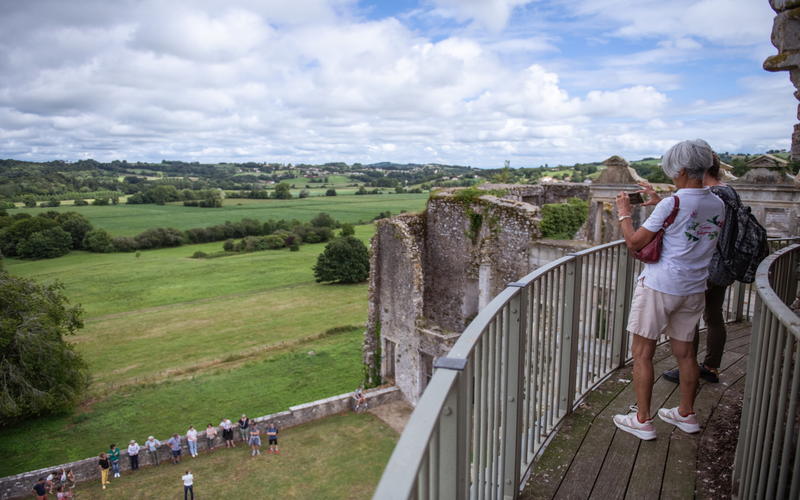 Visite du château de Gramont
