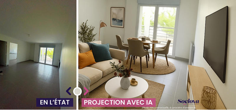 Appartement - 36 m² - 1 pièce