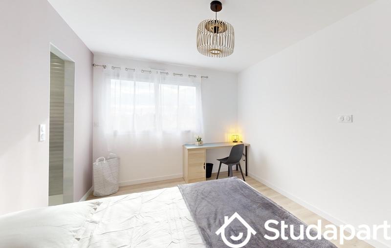 Chambre - 17 m² - 1 pièce