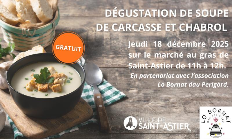 Marché au gras avec dégustation