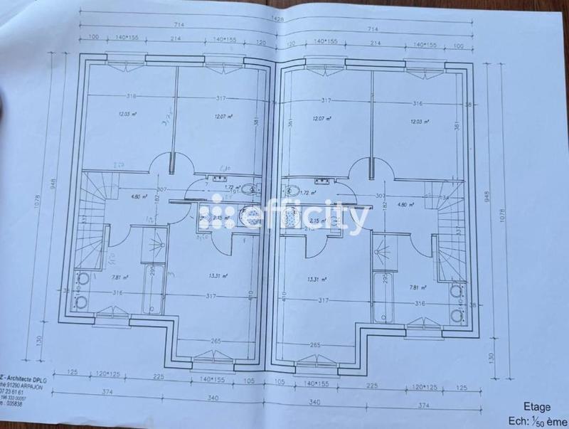 Pavillon - 130 m² - 7 pièces