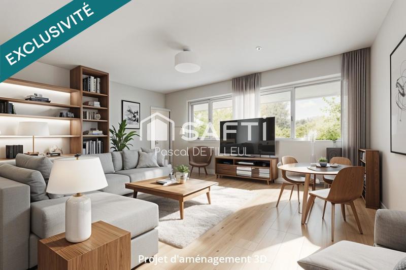 Appartement - 78 m² - 3 pièces