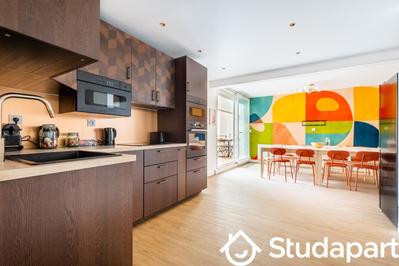 Chambre - 12 m² - 1 pièce