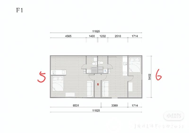 Maison - 20 m² - 1 pièce