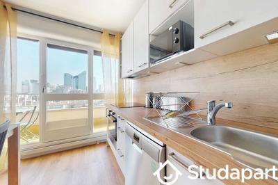 Chambre - 9 m² - 1 pièce