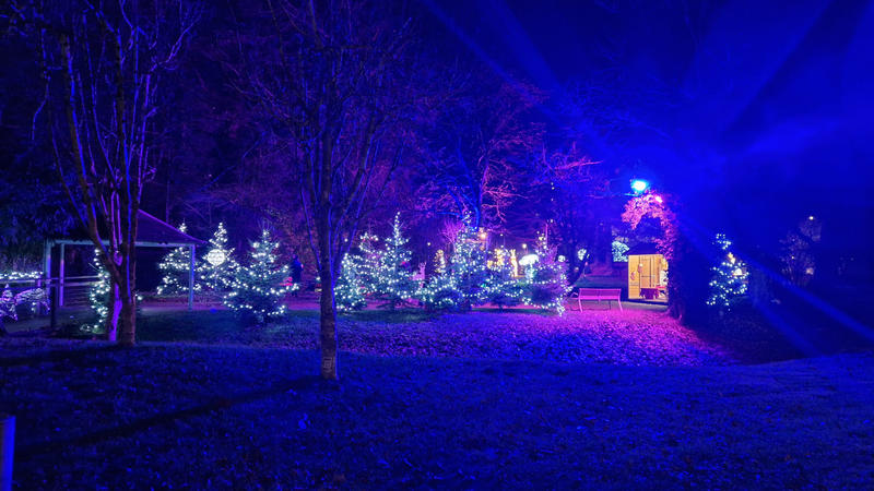 Les Jardins de Lumière - Illuminations au Parc de la Villa